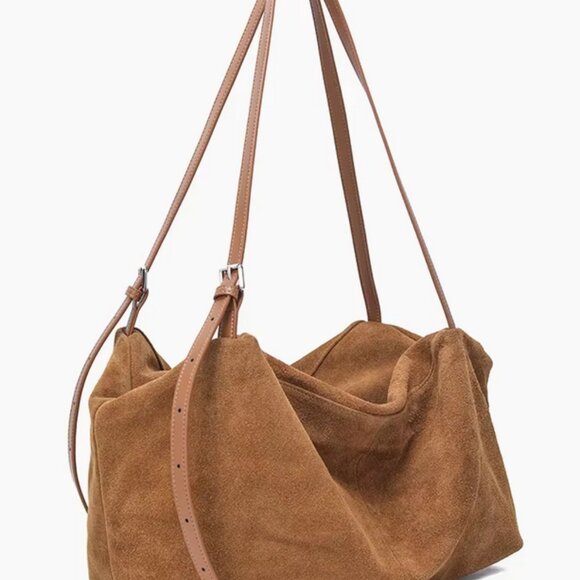 Elegant Indie Women’s Suede Premium Leather Shoulder Bag - Picture 7 of 8